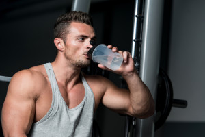 Drinking during a workout